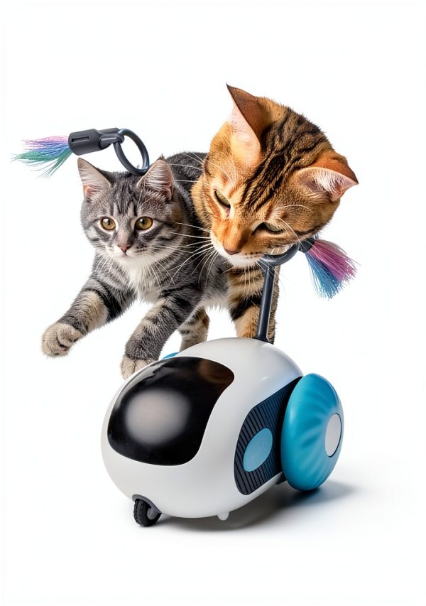 AIPERRO Interactive Cat Toy Remote Control Smart Obstacle-1
