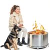 HGD Smokeless Fire Pit Stainless Steel Grill Outdoor-6