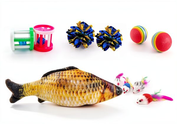 QUVOVID Cat Toys 27 Pack Catnip Interactive Play-1