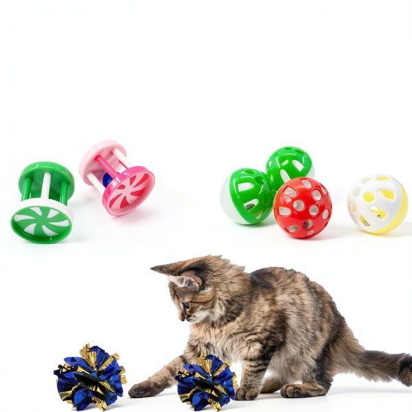 QUVOVID Cat Toys 27 Pack Catnip Interactive Play-3