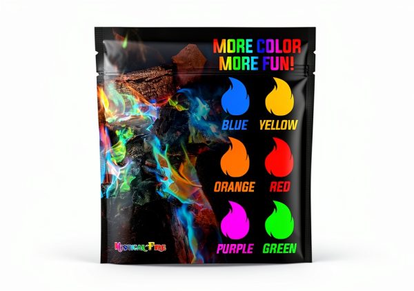 Mystical Fire Color Changing Packets Fire Pit Campfire Fun-3