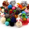 PietyPet Cat Toys Pack 60pcs Balls Springs Mice Play-7