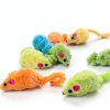 MeoHui Cat Toy Mice Faux Fur Rattling Catnip Filled-4
