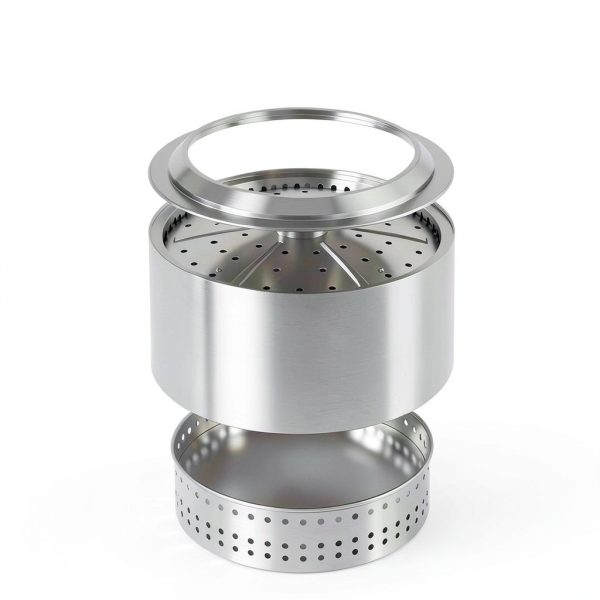 Wakeyard Stainless Steel Smokeless Fire Pit Outdoor Wood-2