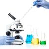 Yolev Glass Pipette Set Reusable Graduated Droppers Lab-3