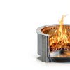 Breeo Smokeless Fire Pit Corten Steel Outdoor Patio-2