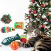 Kole Christmas Cat Stocking Toy Set for Feline Play-1