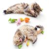 MeoHui Cat Toy Mice Faux Fur Rattling Catnip Filled-5