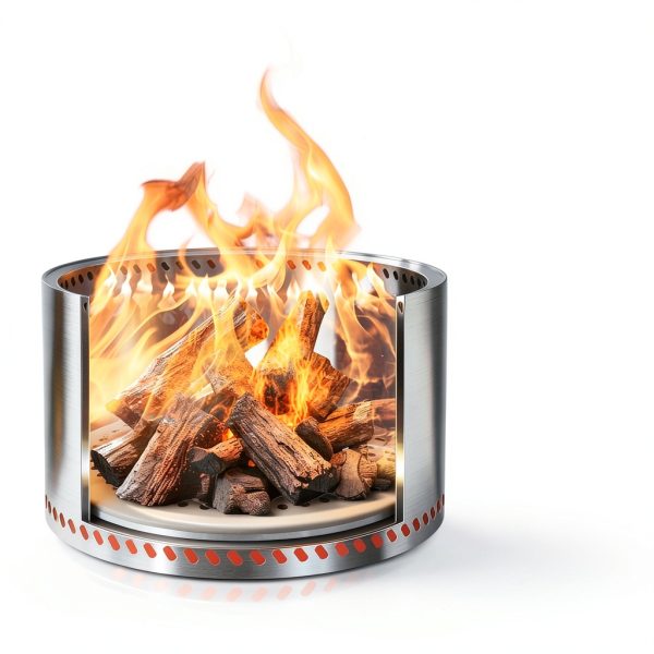 HGD Smokeless Fire Pit Stainless Steel Grill Outdoor-3