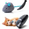 WRW Catnip Mice Toys Soft Plush Interactive Cat Toys-4