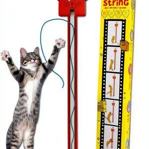 CRMADA Fling Ama String Cat Toy Battery Operated Interactive-0