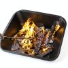 Panovue Outdoor Fire Pit Table American Style Iron Wood-2