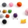 PietyPet Cat Toys Pack 60pcs Balls Springs Mice Play-1