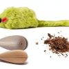 MeoHui Cat Toy Mice Faux Fur Rattling Catnip Filled-3