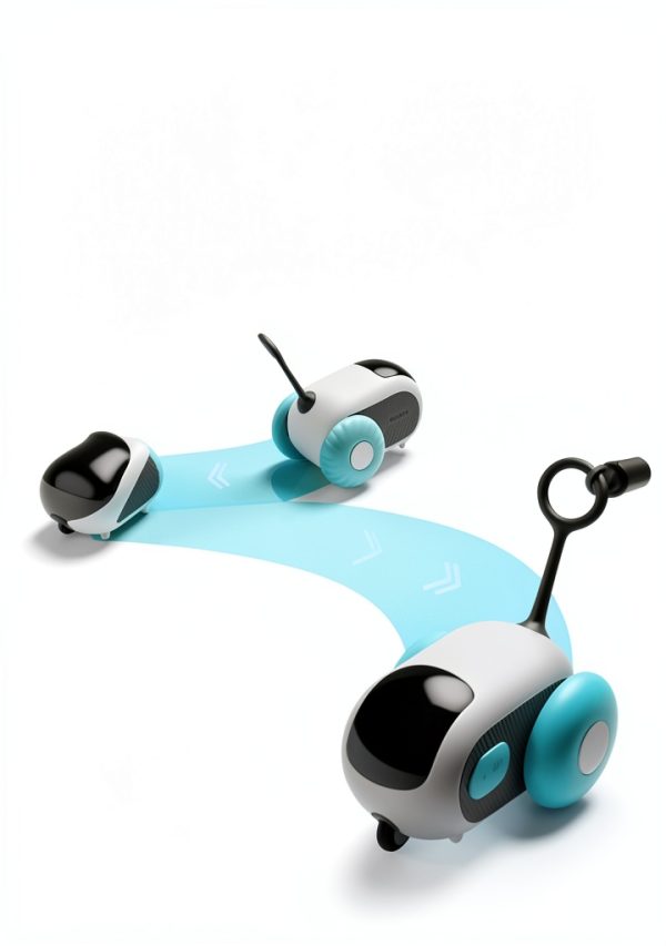 AIPERRO Interactive Cat Toy Remote Control Smart Obstacle-4