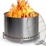 HGD Smokeless Fire Pit Stainless Steel Grill Outdoor-0