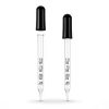 AOMI Glass Dropping Pipette 1ml Reusable Clear-1