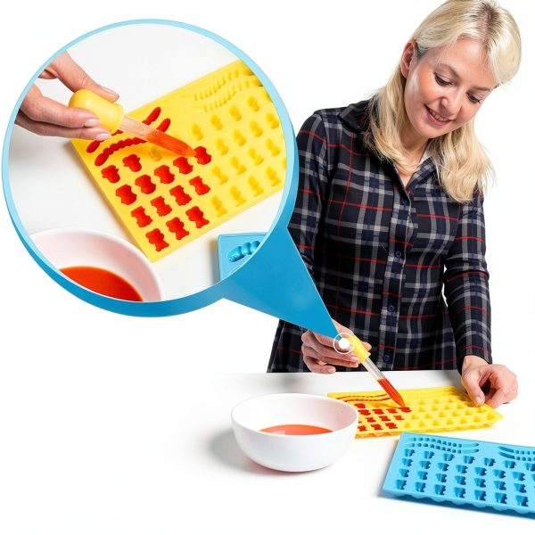 Liquid Dropper CKANDAY Reusable Silicone 5ml-5