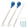 ITISMUNGO 10ml Glass Pipette Set for Lab Use-0