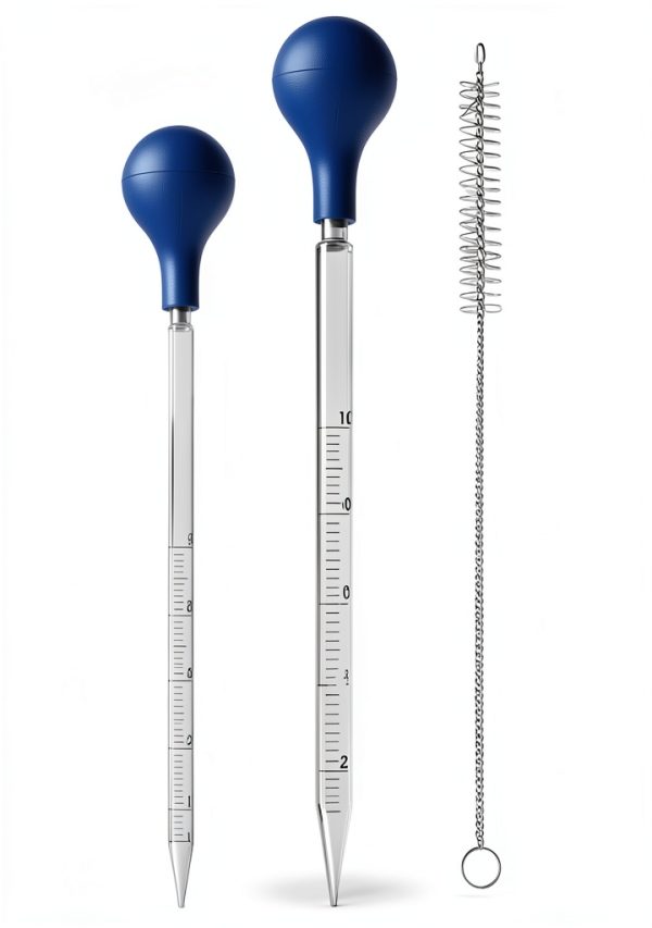 Glass Pipettes with Brush for Chemical Experiments GSHLLO-0