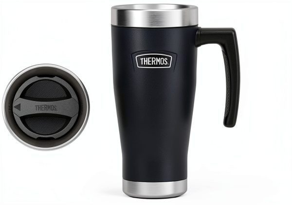 Thermos Icon Series Stainless Steel Mug Granite 16 oz Insulated-0