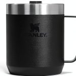Stanley Stay-Hot Camp Mug 12oz Black 2.0 Press-Fit Drink-Through Lid-0